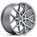 20-inch GT FORM GFS1 silver machined alloy wheel