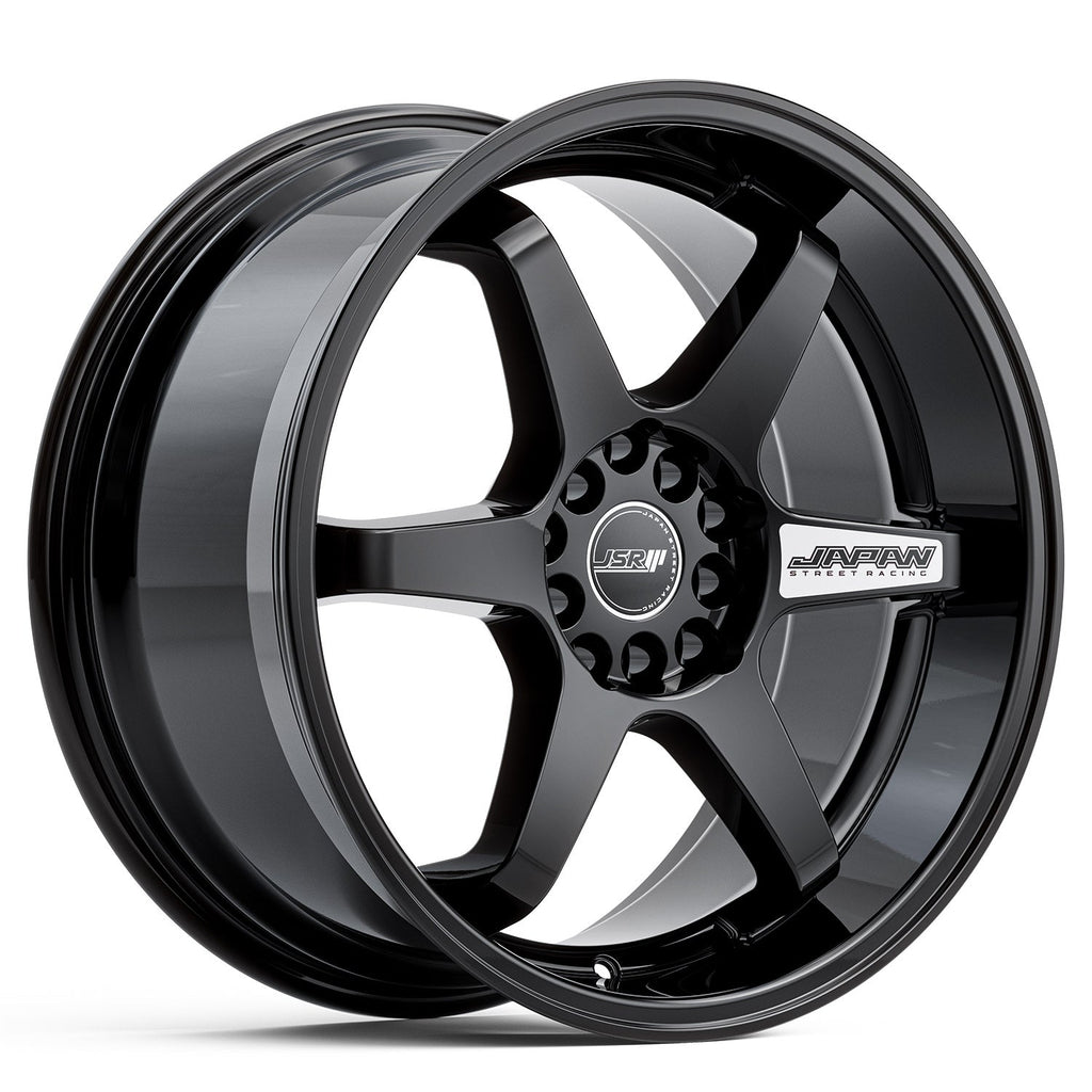 JSR ST21 Gloss Black 18x8.5 5x115 Five-Spoke Wheel