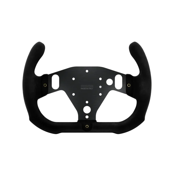 G SIM GT-Racer 290 black racing steering wheel with textured grip