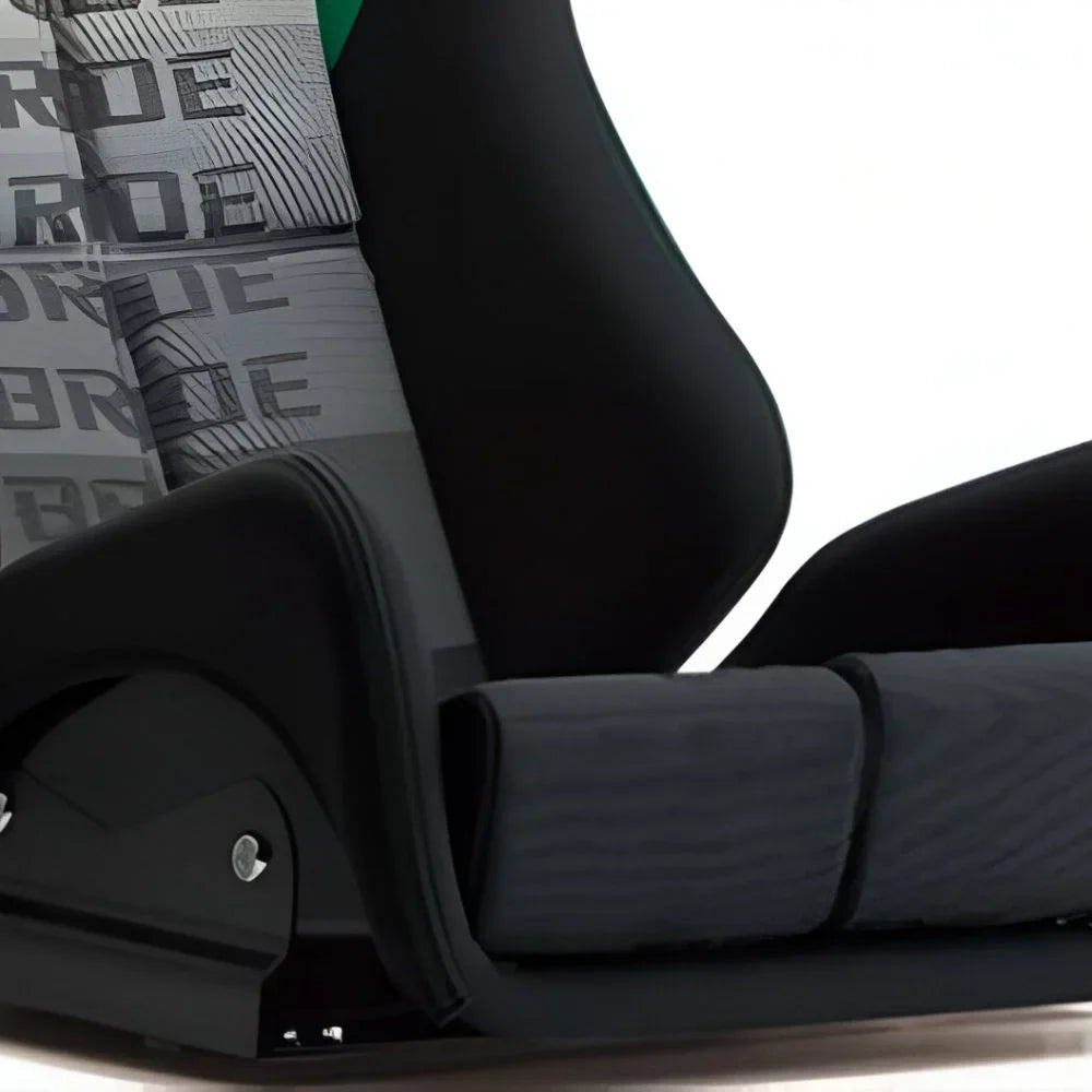 Black BRIDE GIAS III KING racing gaming chair with adjustable armrests